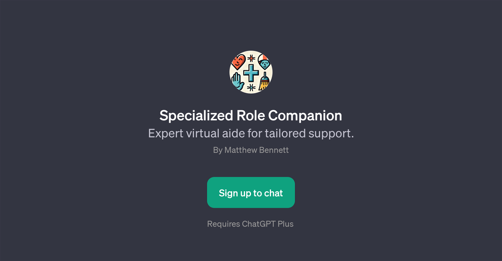 Specialized Role Companion website
