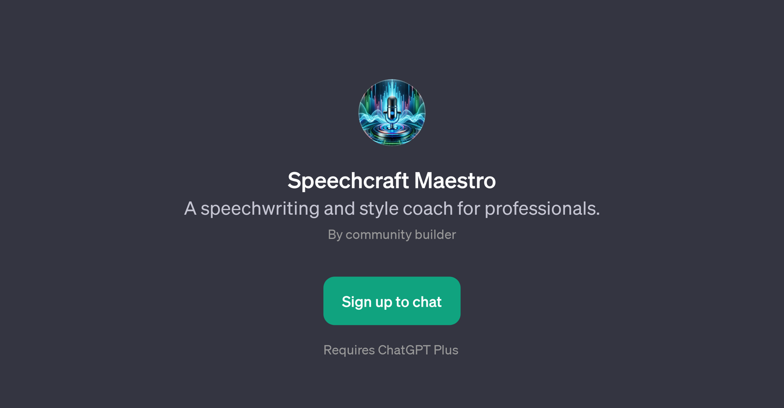 Speechcraft Maestro website
