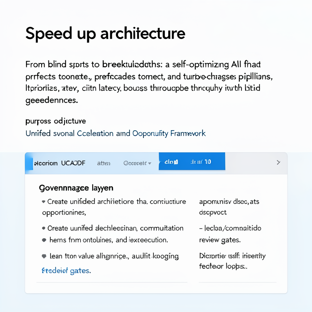 Speed up architecture website