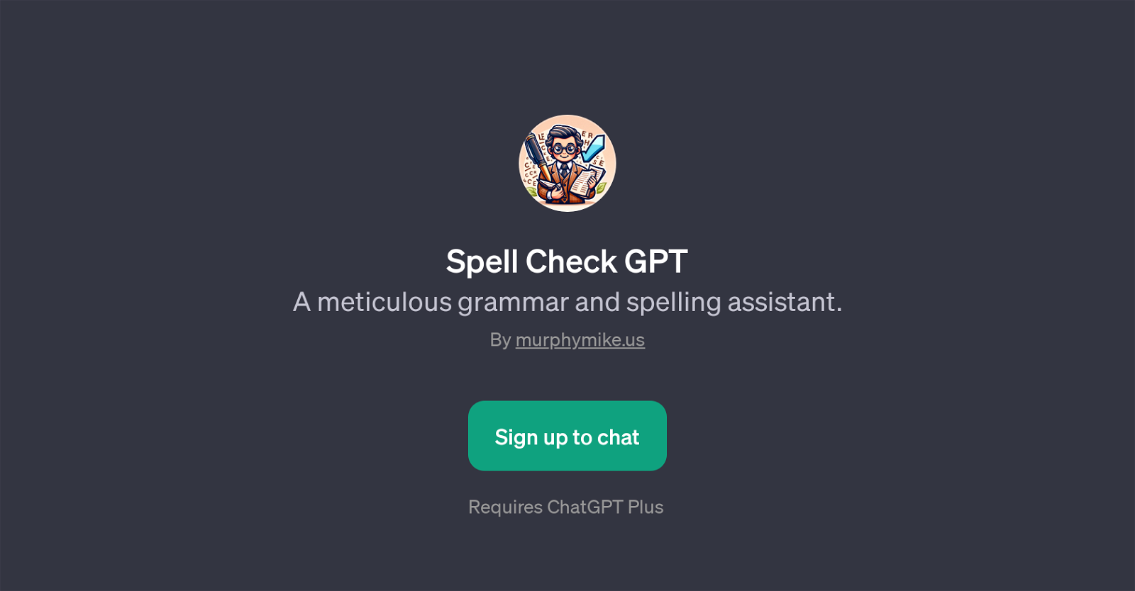 Spell Check GPT website