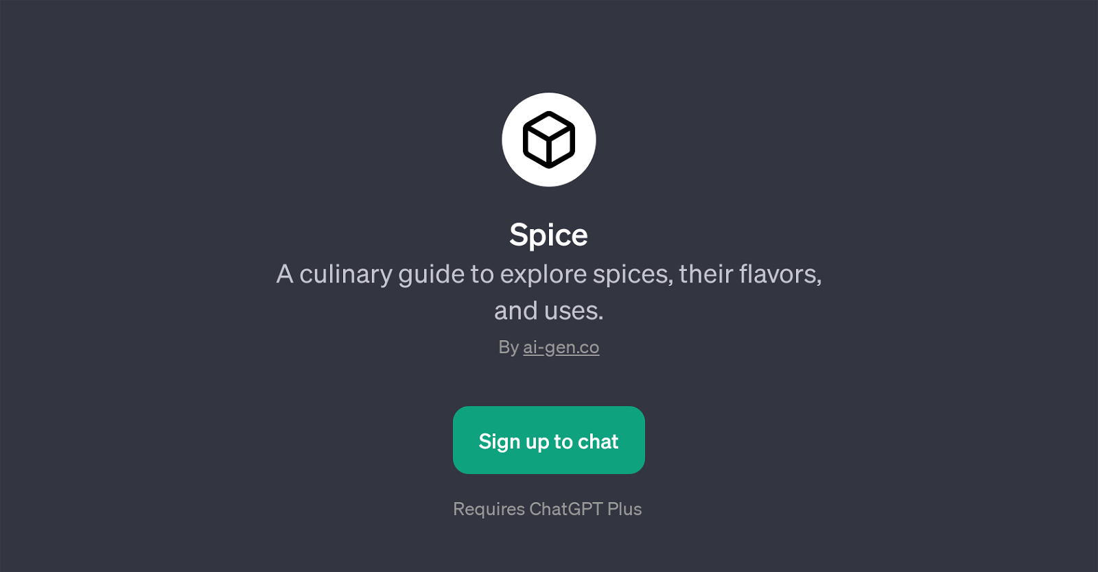 Spice website