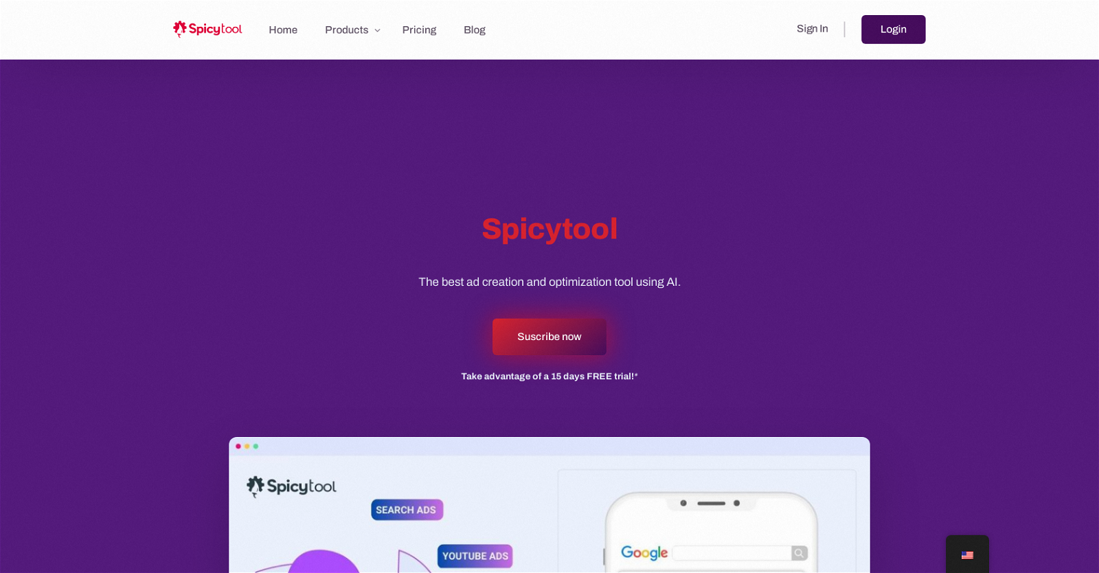 SpicyTool website