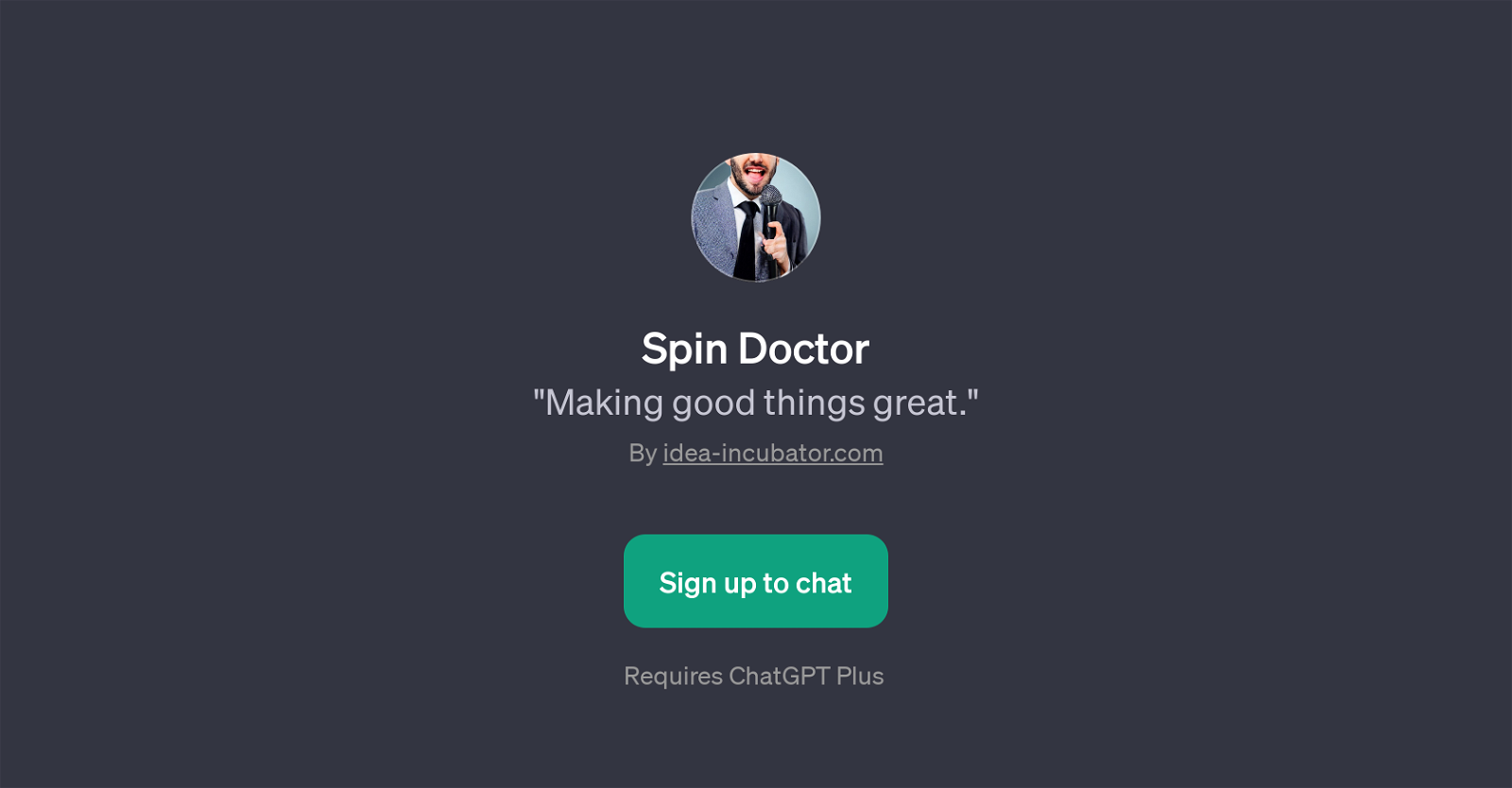 Spin Doctor website