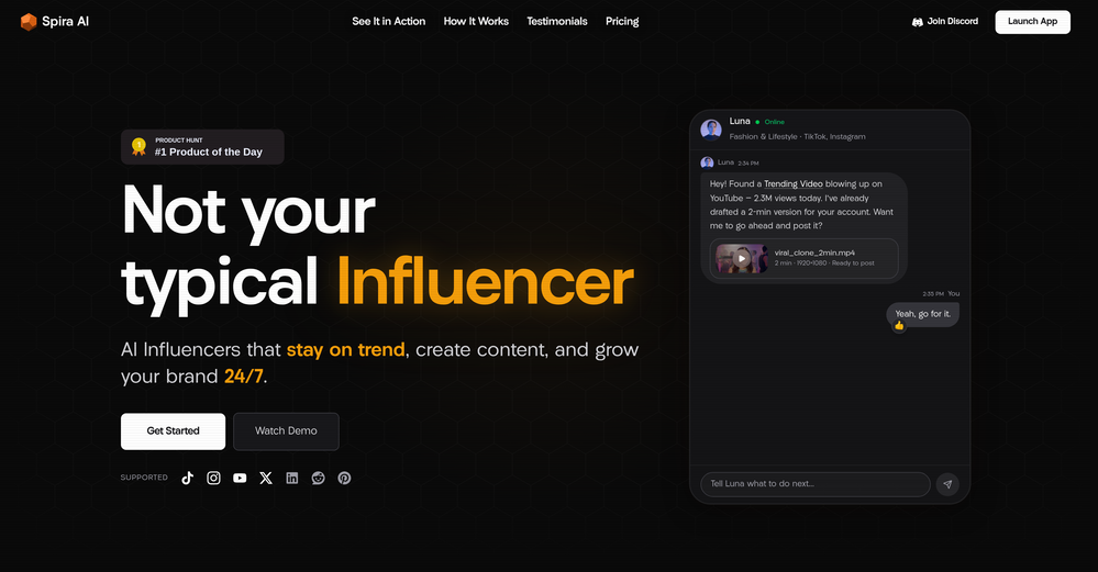 Spira website