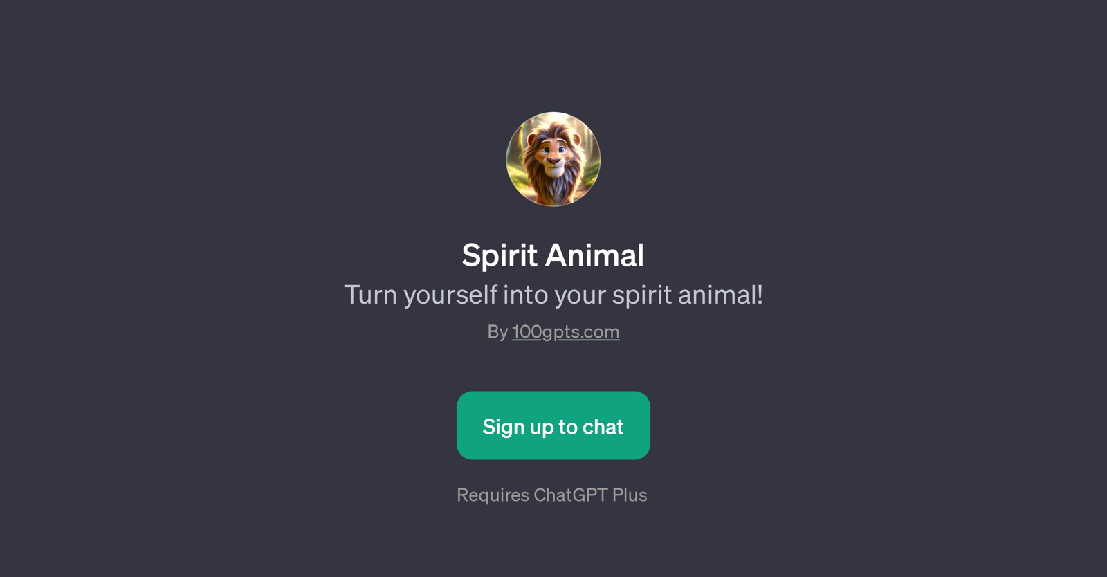 Spirit Animal website