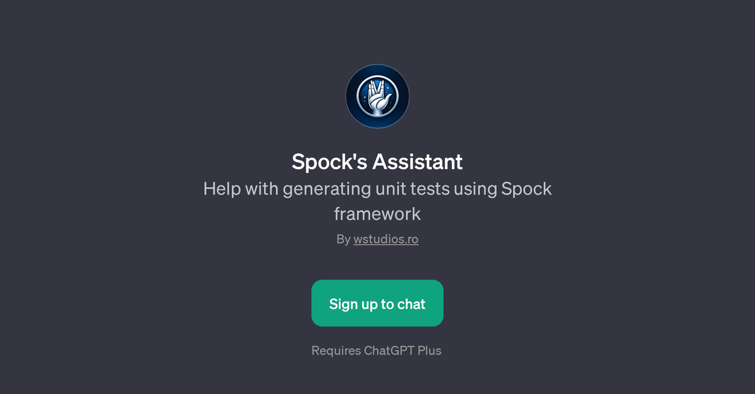 Spock's Assistant website