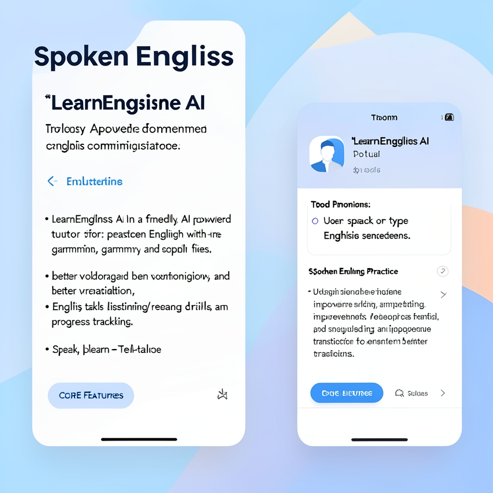 spoken English Assistance website