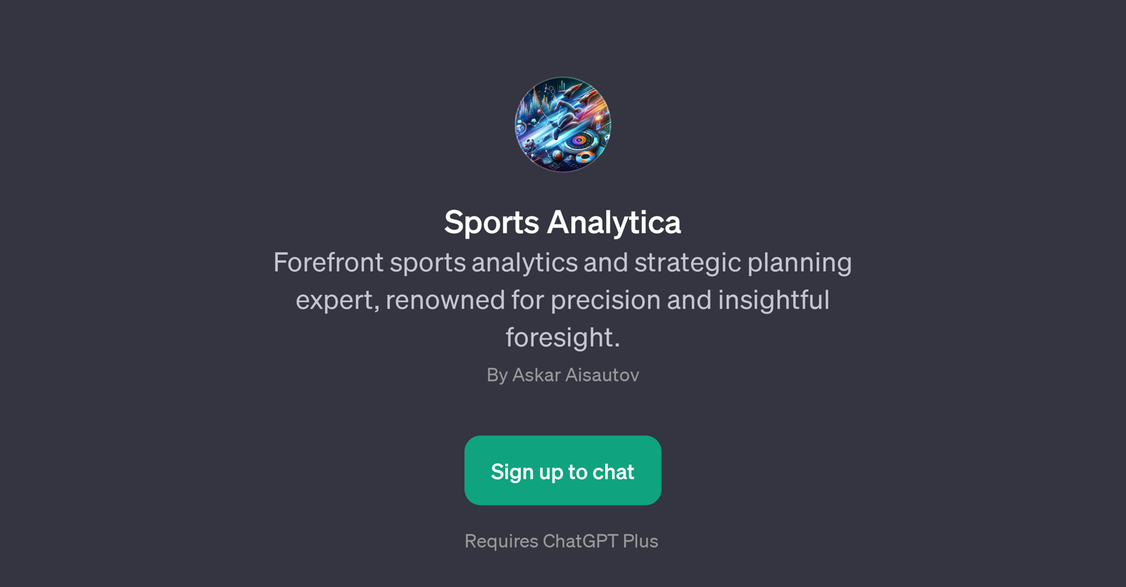 Sports Analytica website