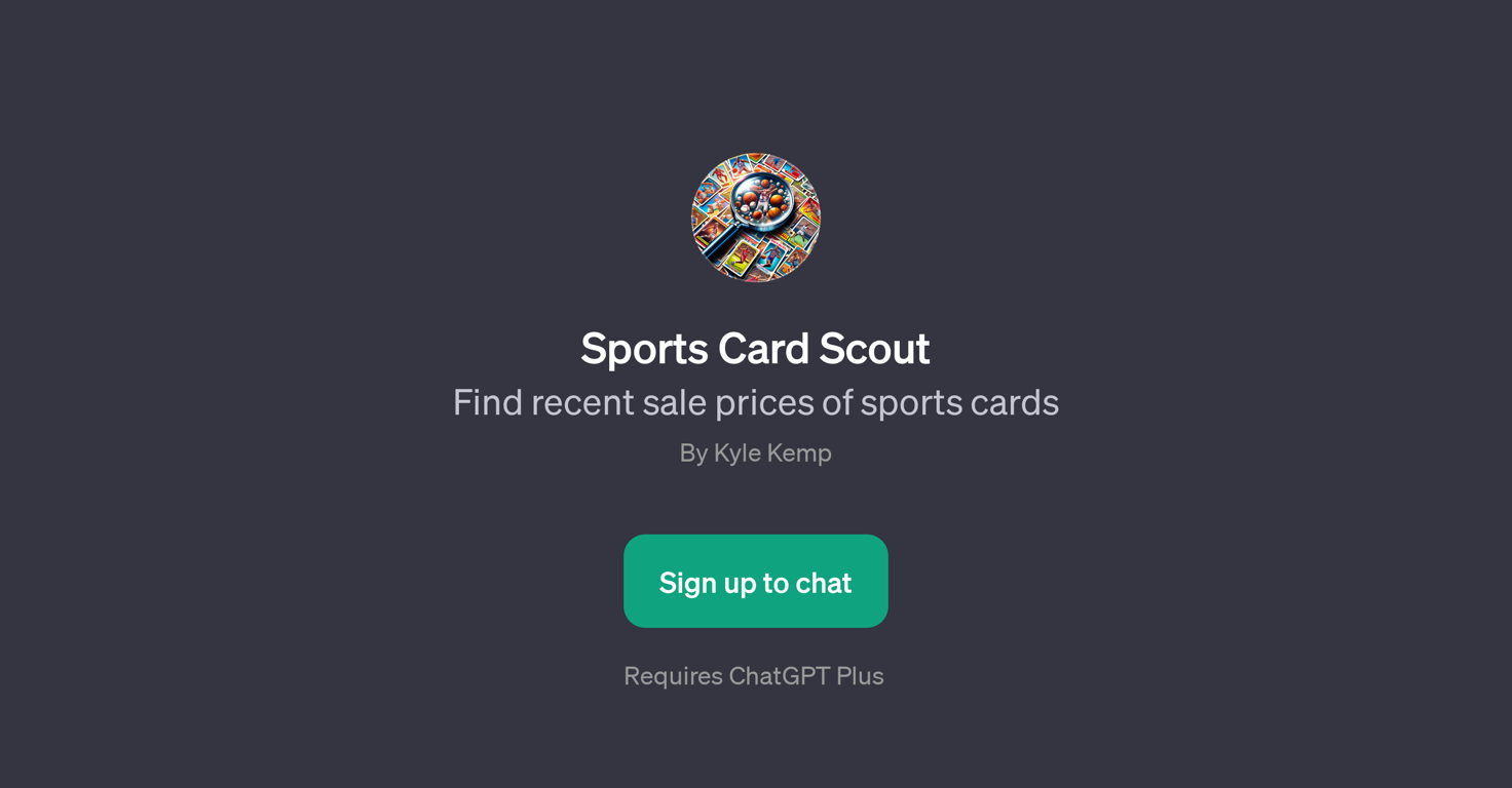Sports Card Scout website