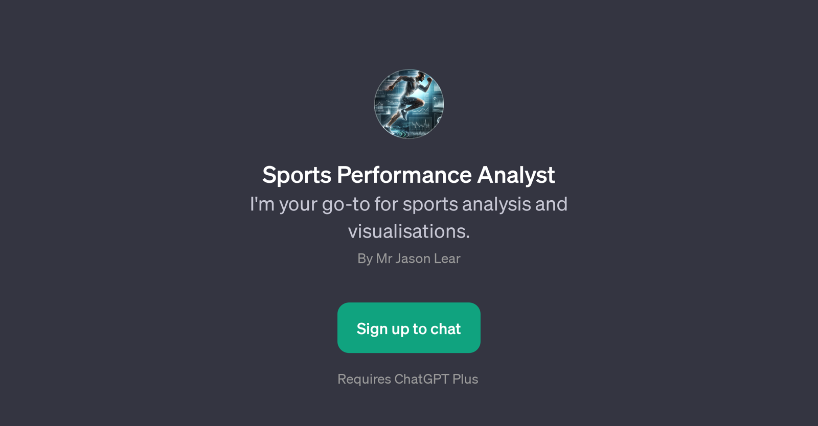 Sports Performance Analyst website