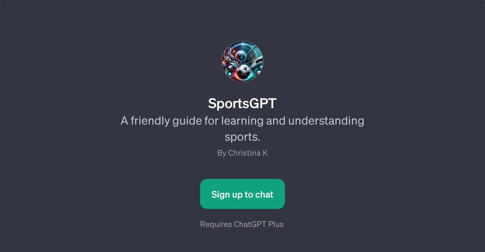 SportsGPT website