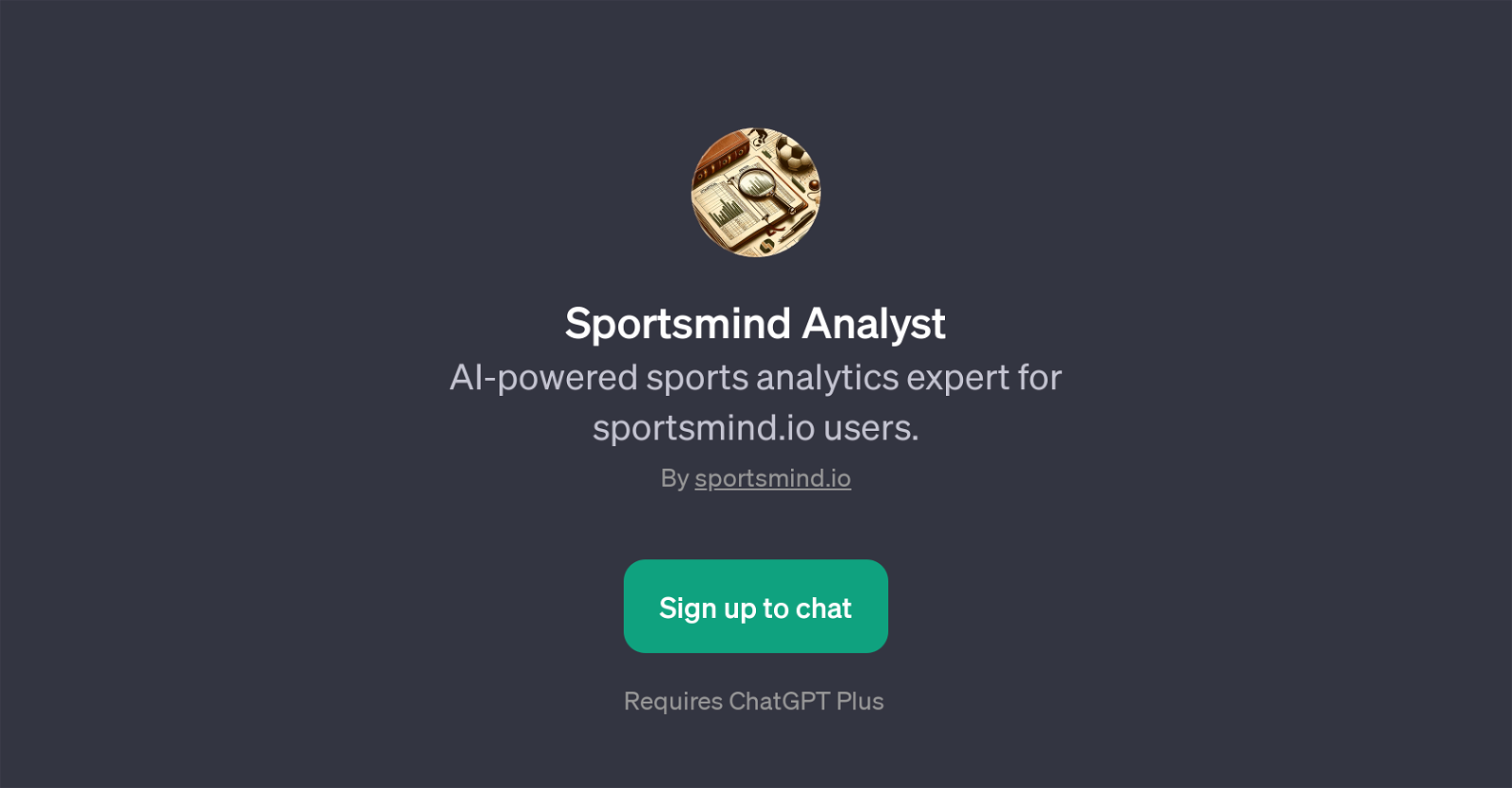Sportsmind Analyst website