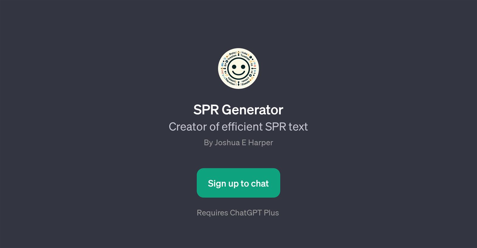 SPR Generator website