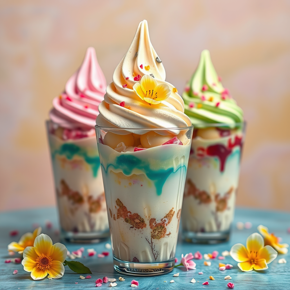Spring Ice Cream designs website