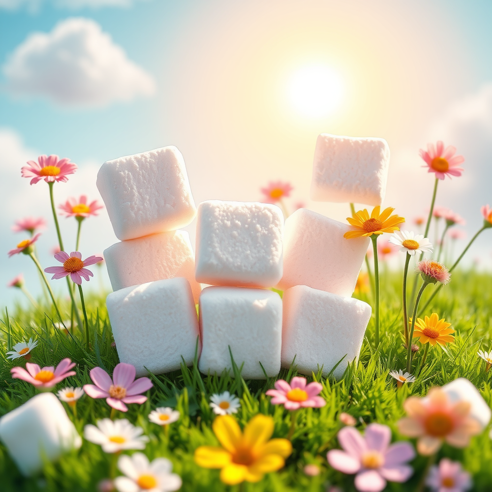 Spring Marshmallow design website