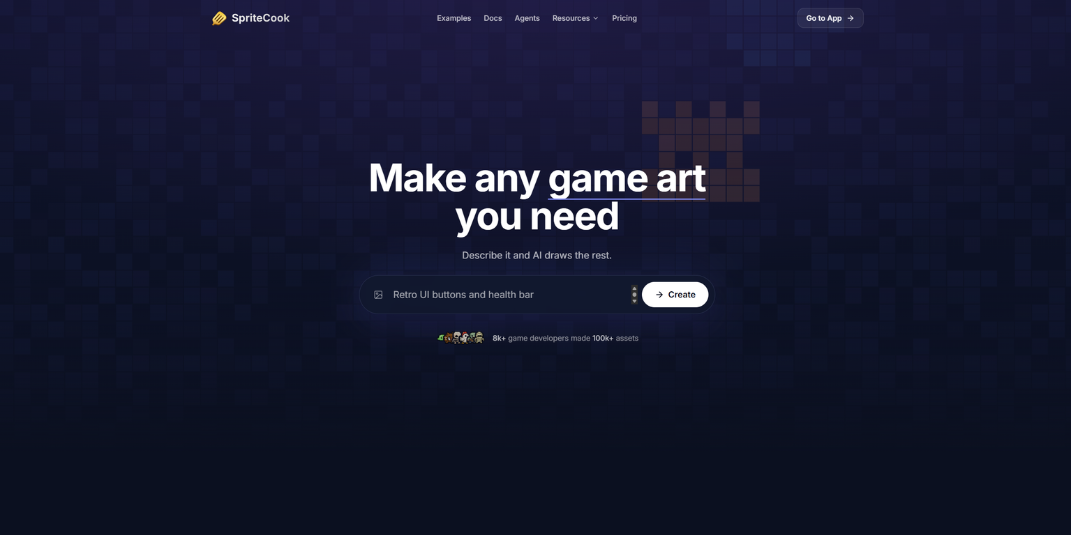 SpriteCook website