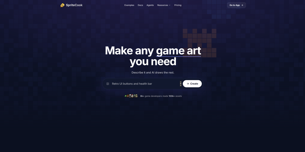 SpriteCook website