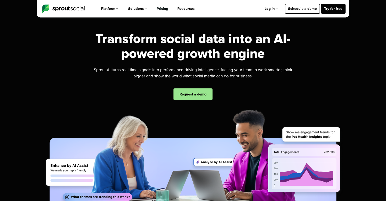 Sprout AI website