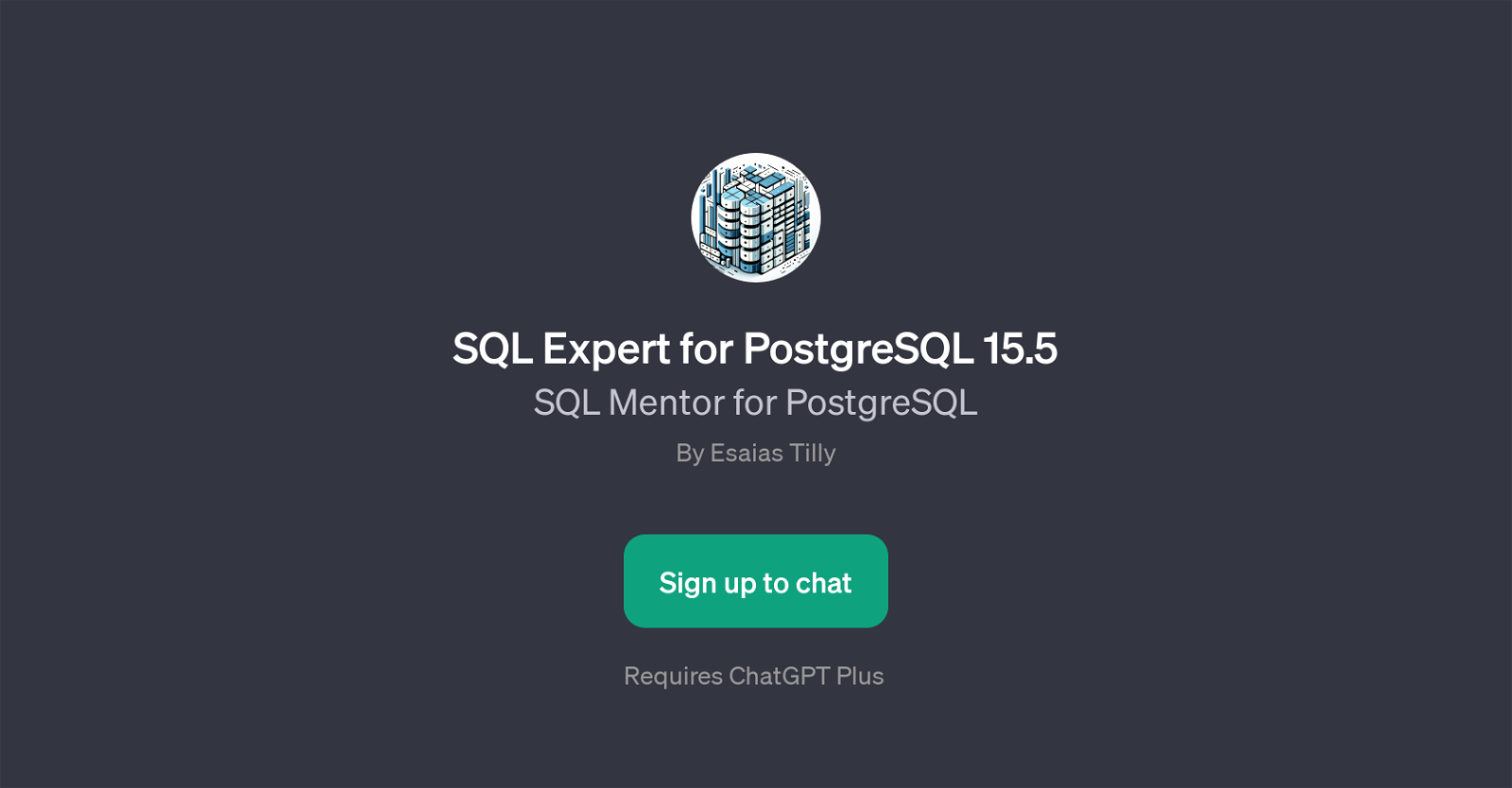 SQL Expert for PostgreSQL 15.5 website