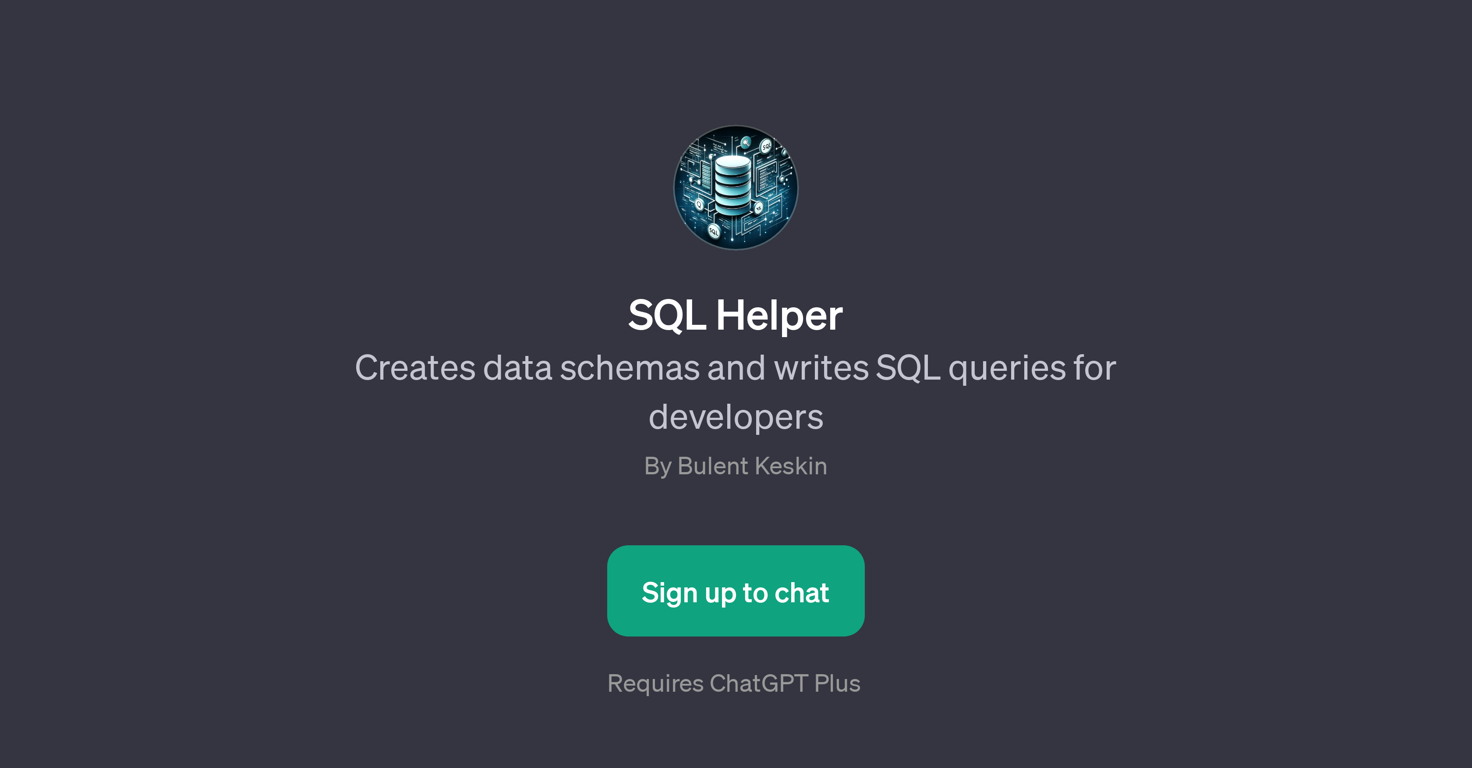 SQL Helper website