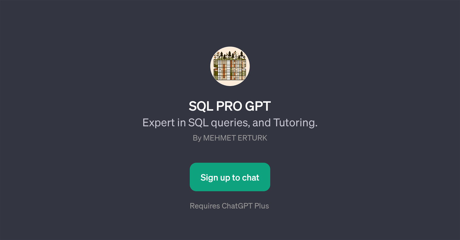 SQL PRO GPT website
