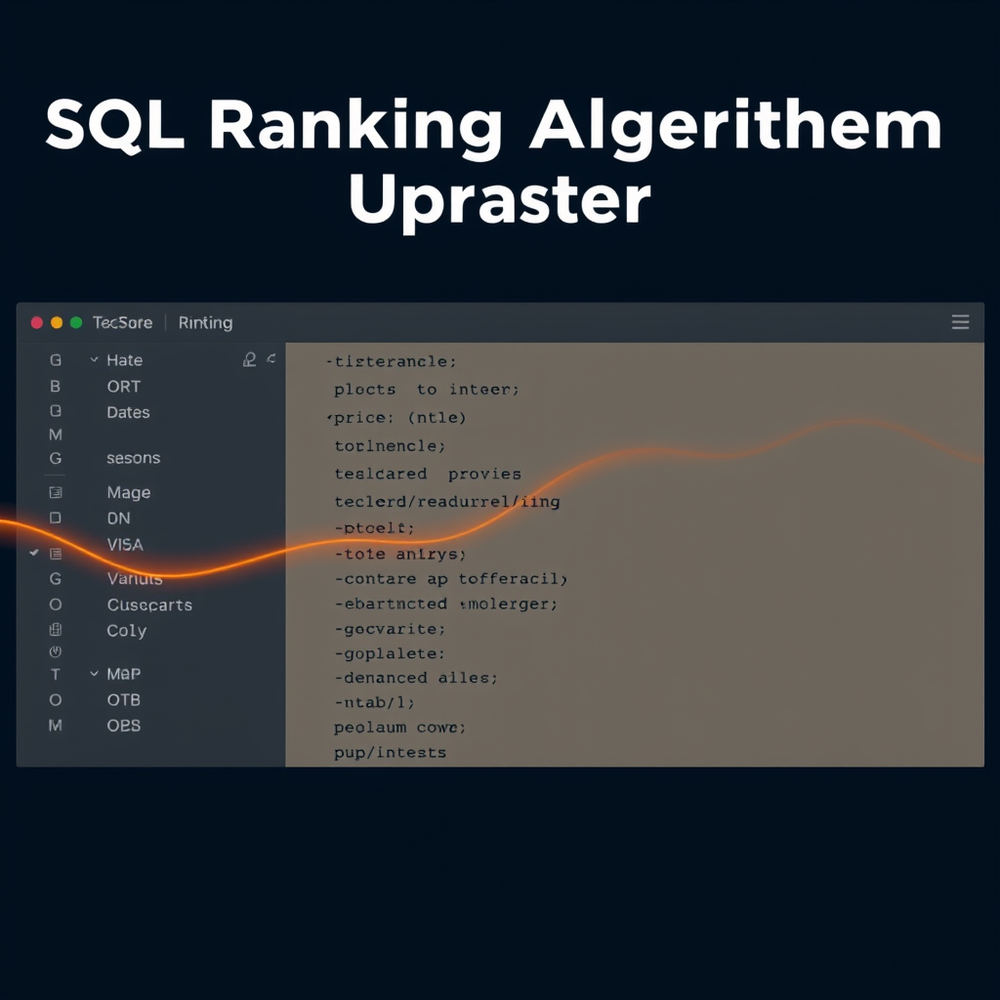 SQL Ranking Algorithm Upgrader website