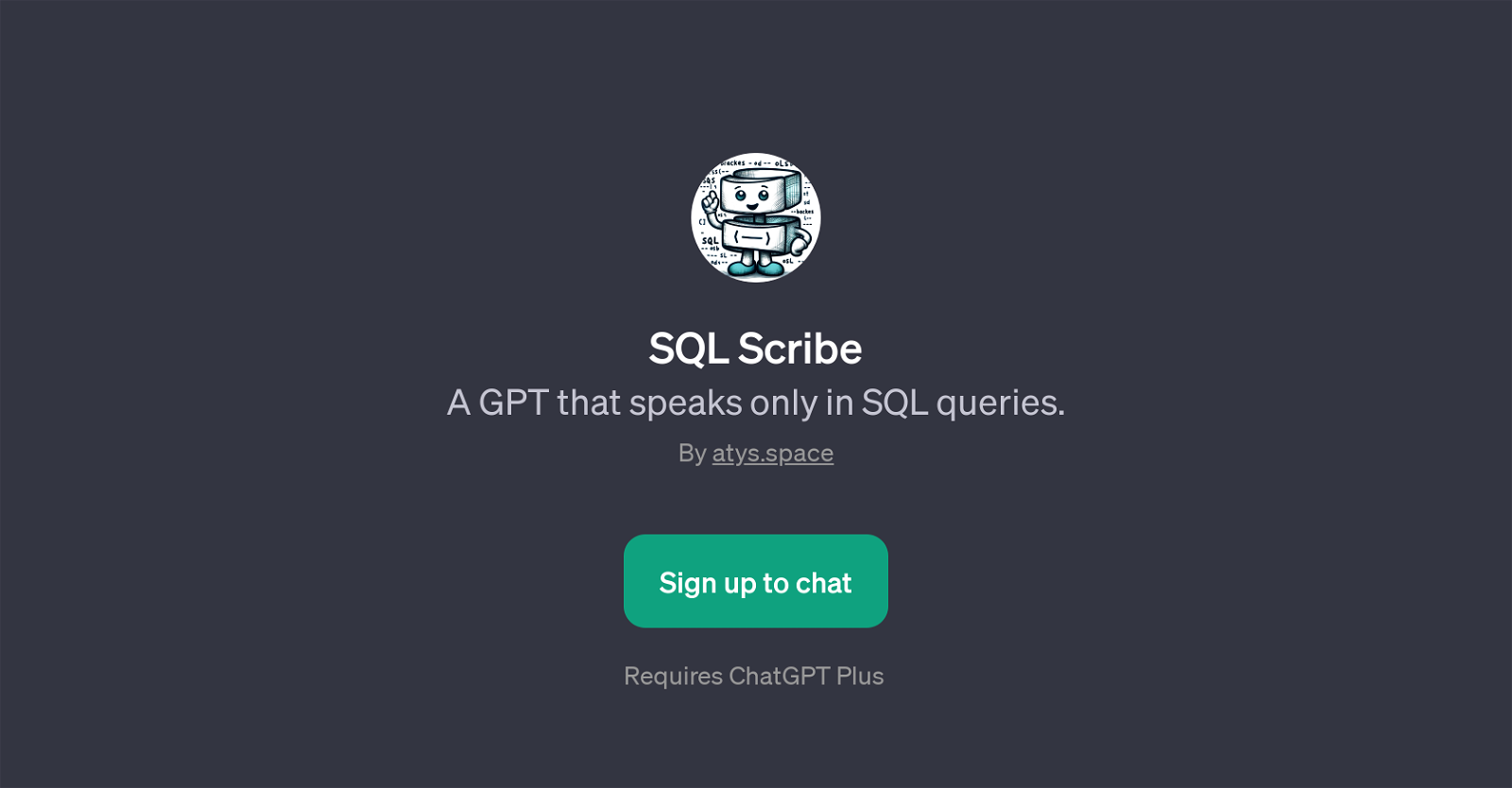 SQL Scribe website