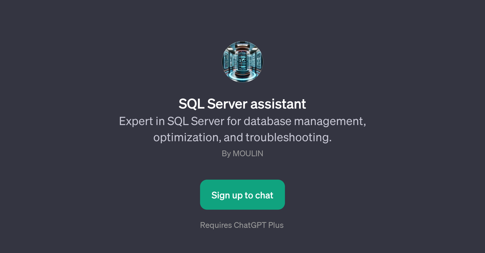 SQL Server Assistant website