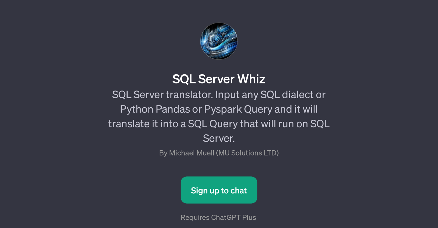 SQL Server Whiz website
