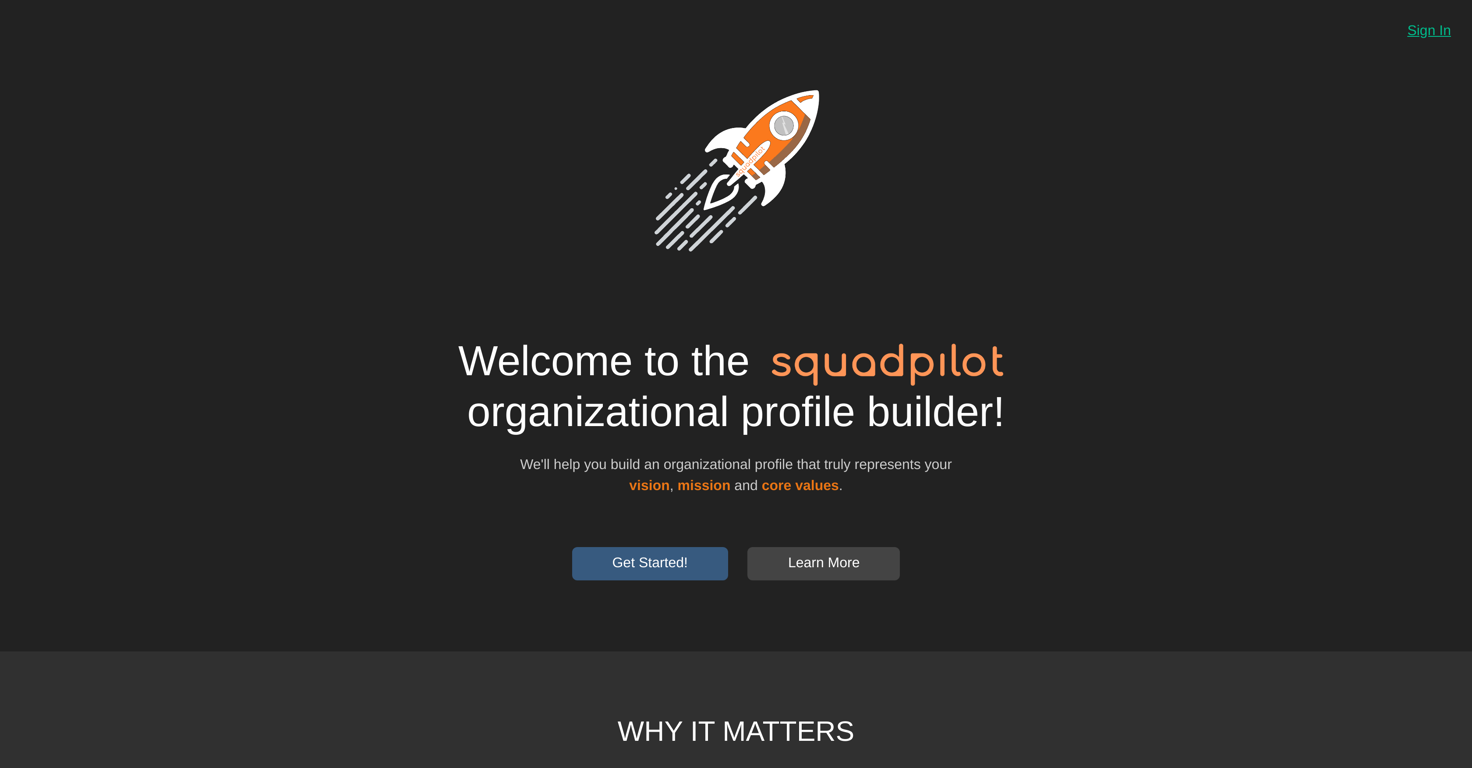 Squadpilot website