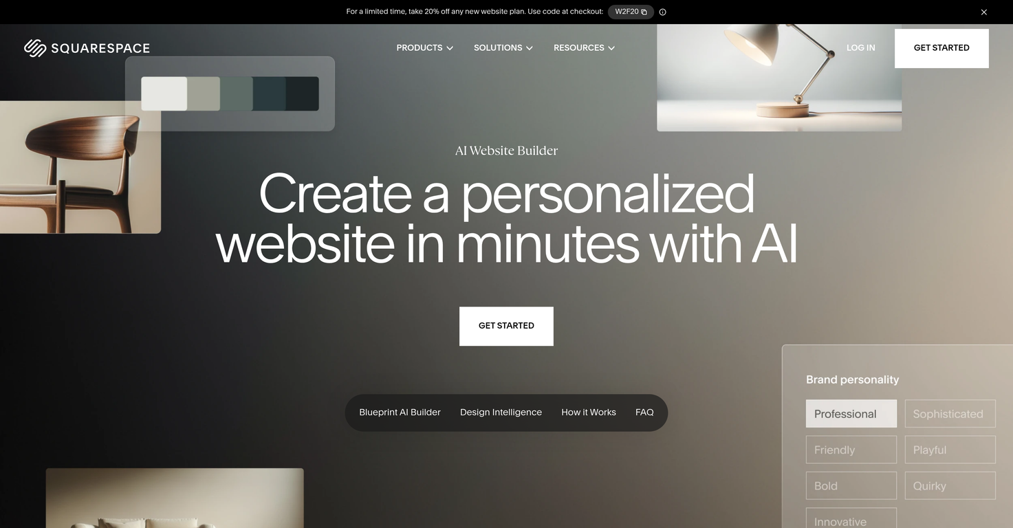 Squarespace - Website Builder website