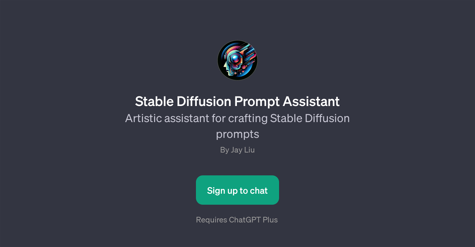 Stable Diffusion Prompt Assistant website