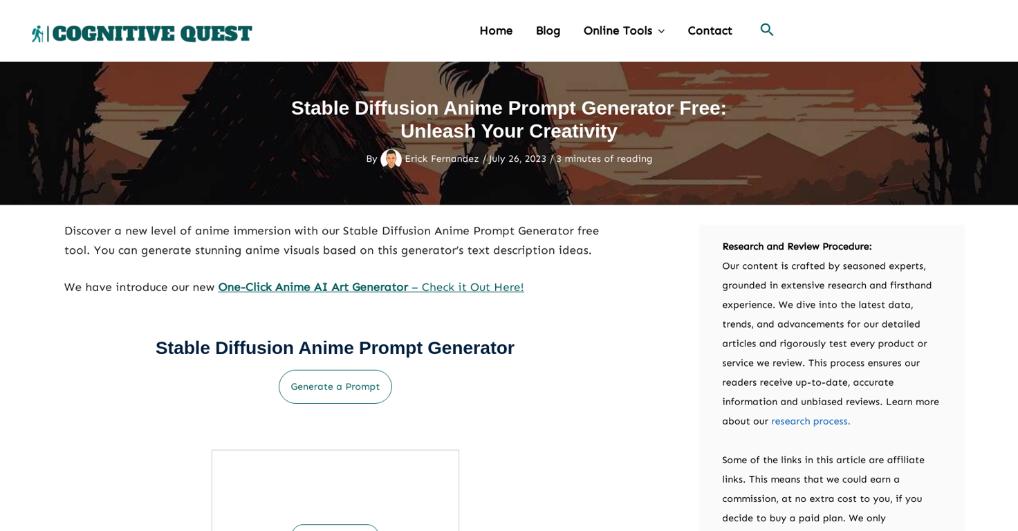Stable Diffusion prompts website
