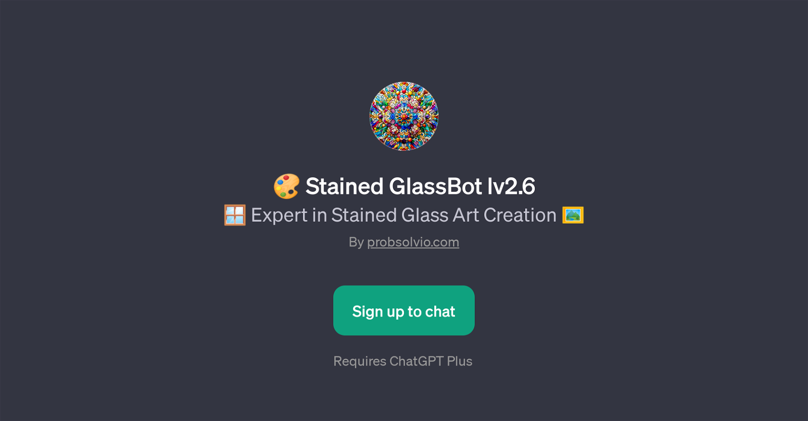 Stained GlassBot lv2.6 website