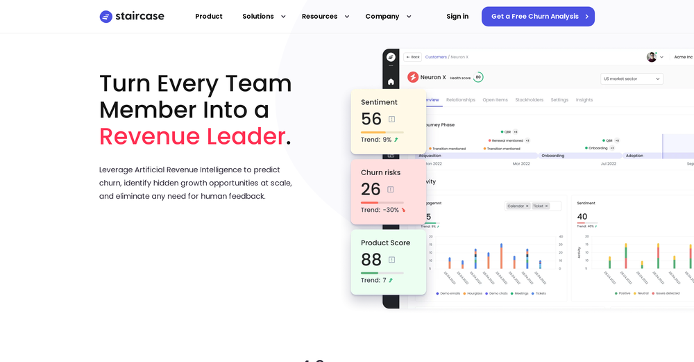 Staircase AI website
