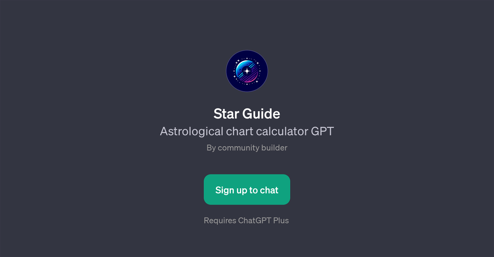 Star Guide website