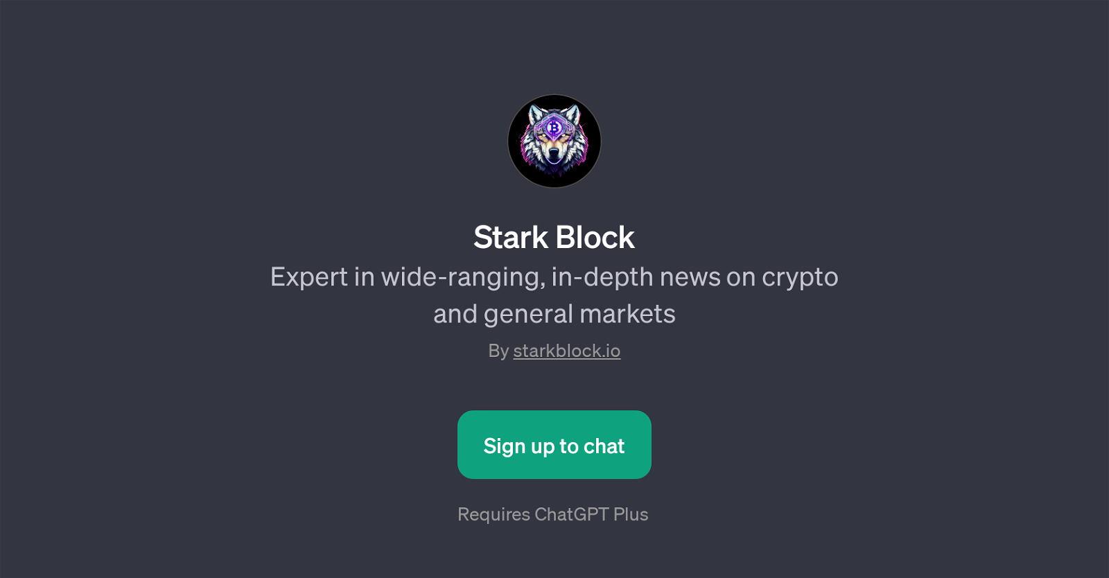 Stark Block website