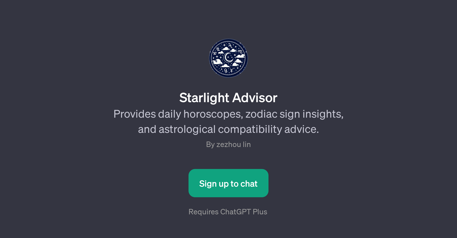 Starlight Advisor website