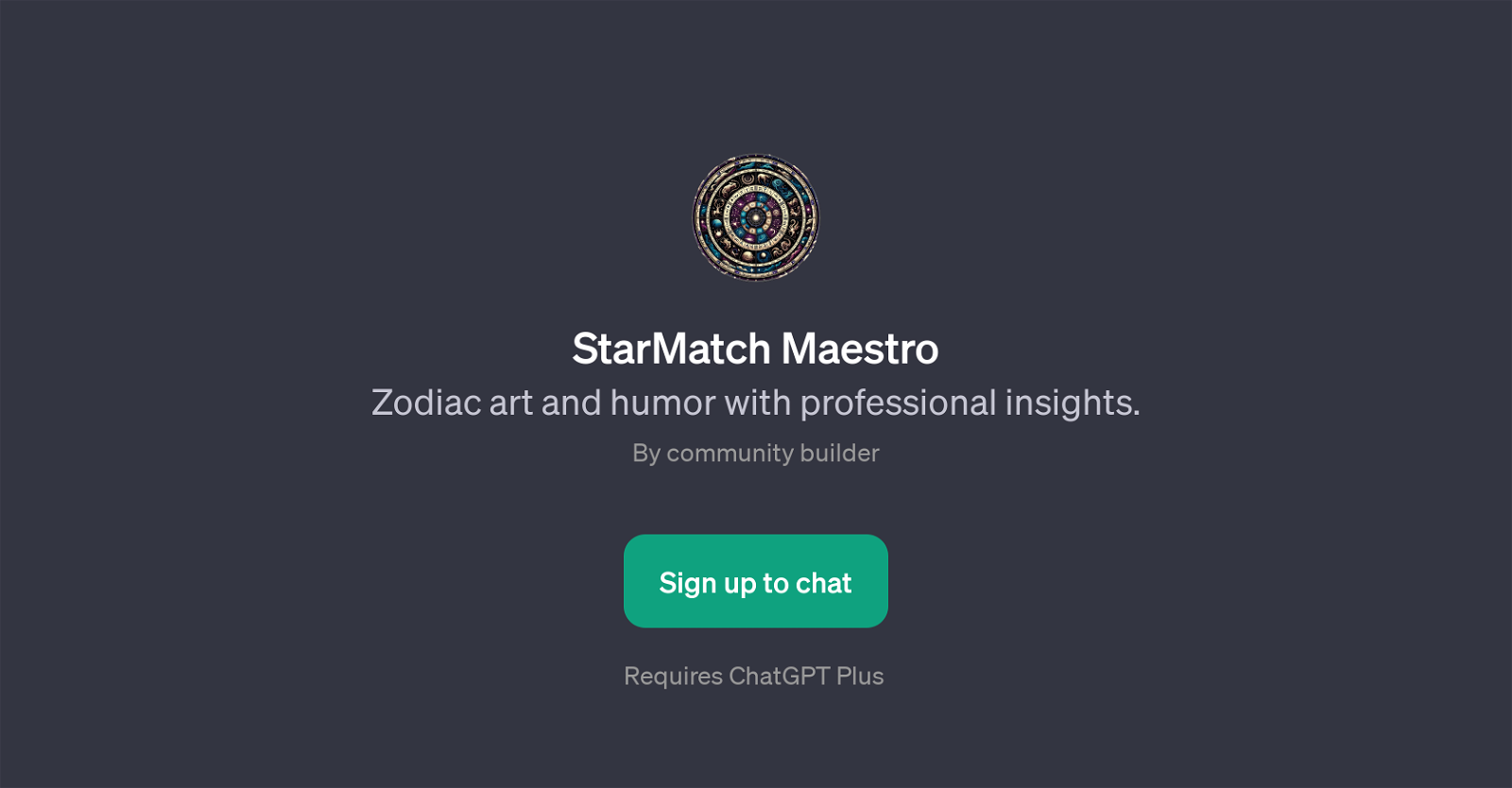 StarMatch Maestro website