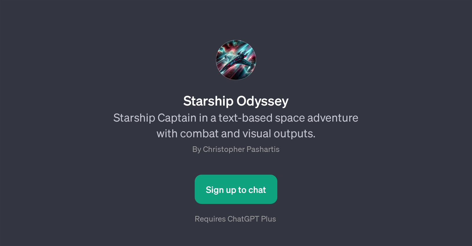 Starship Odyssey website