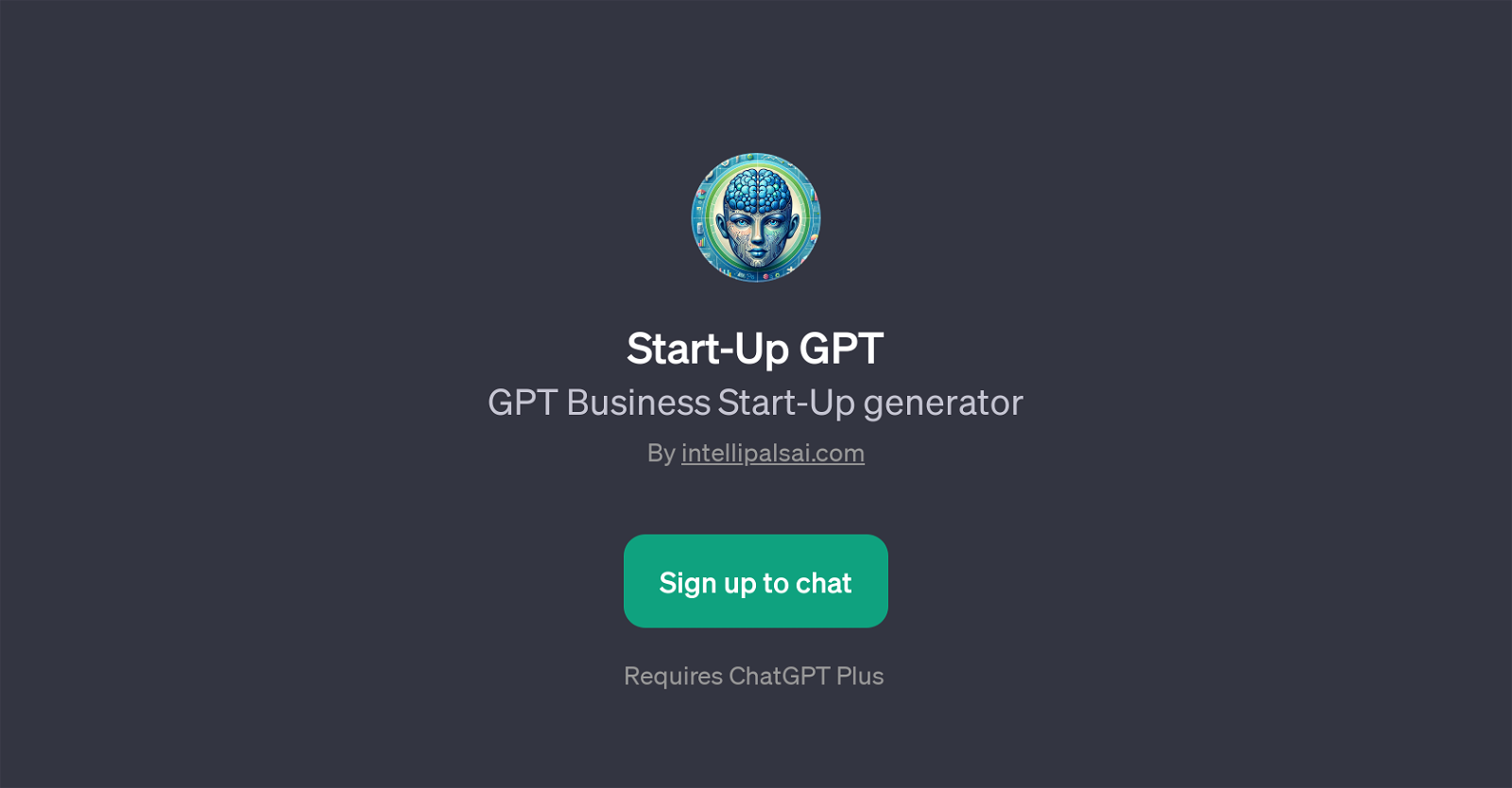 Start-Up GPT website