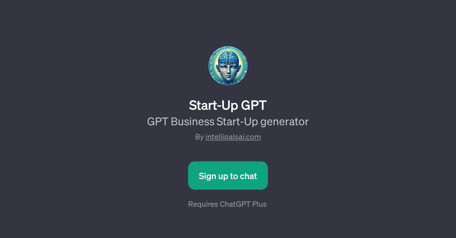 Start-Up GPT website