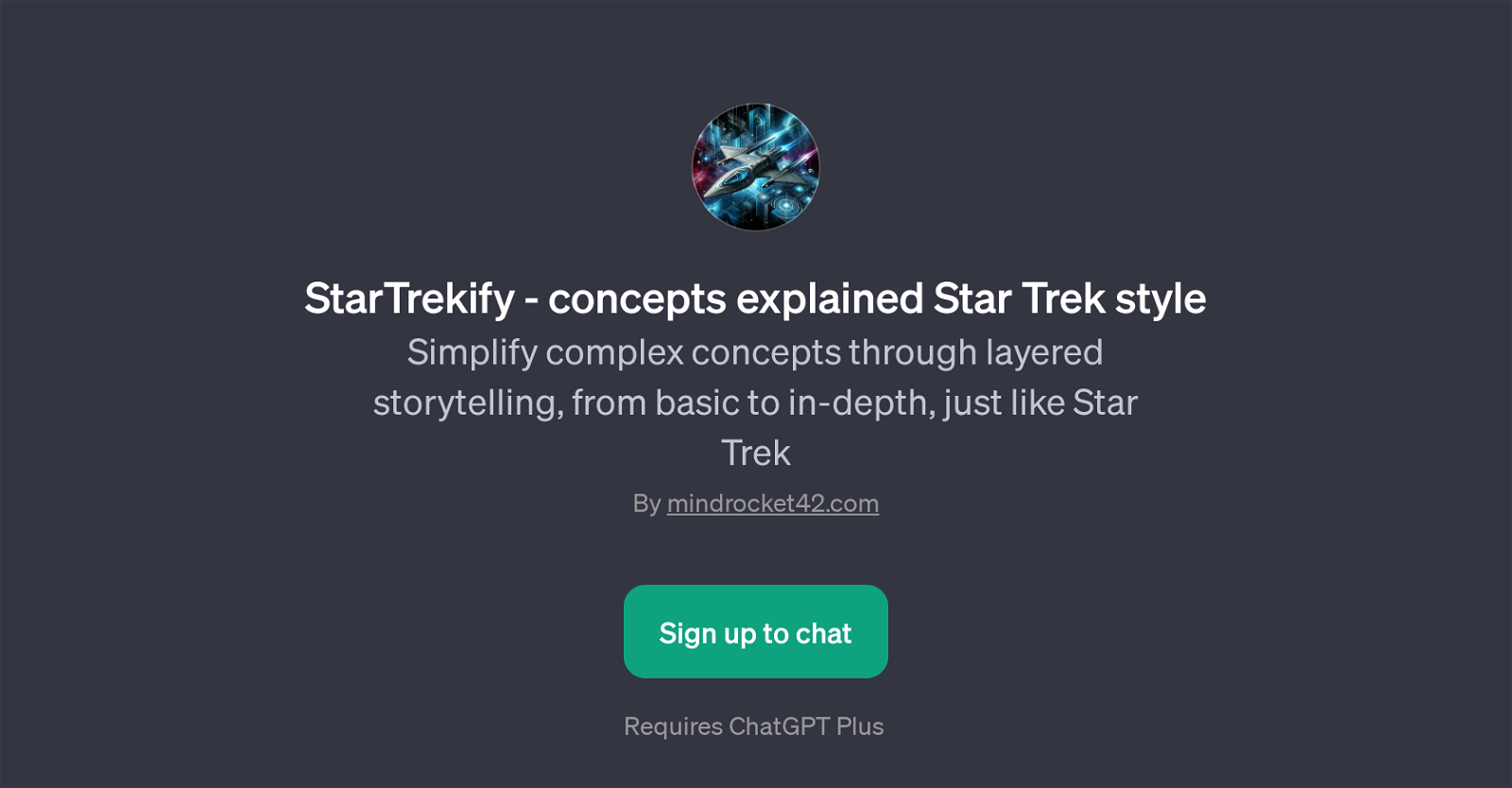 StarTrekify website