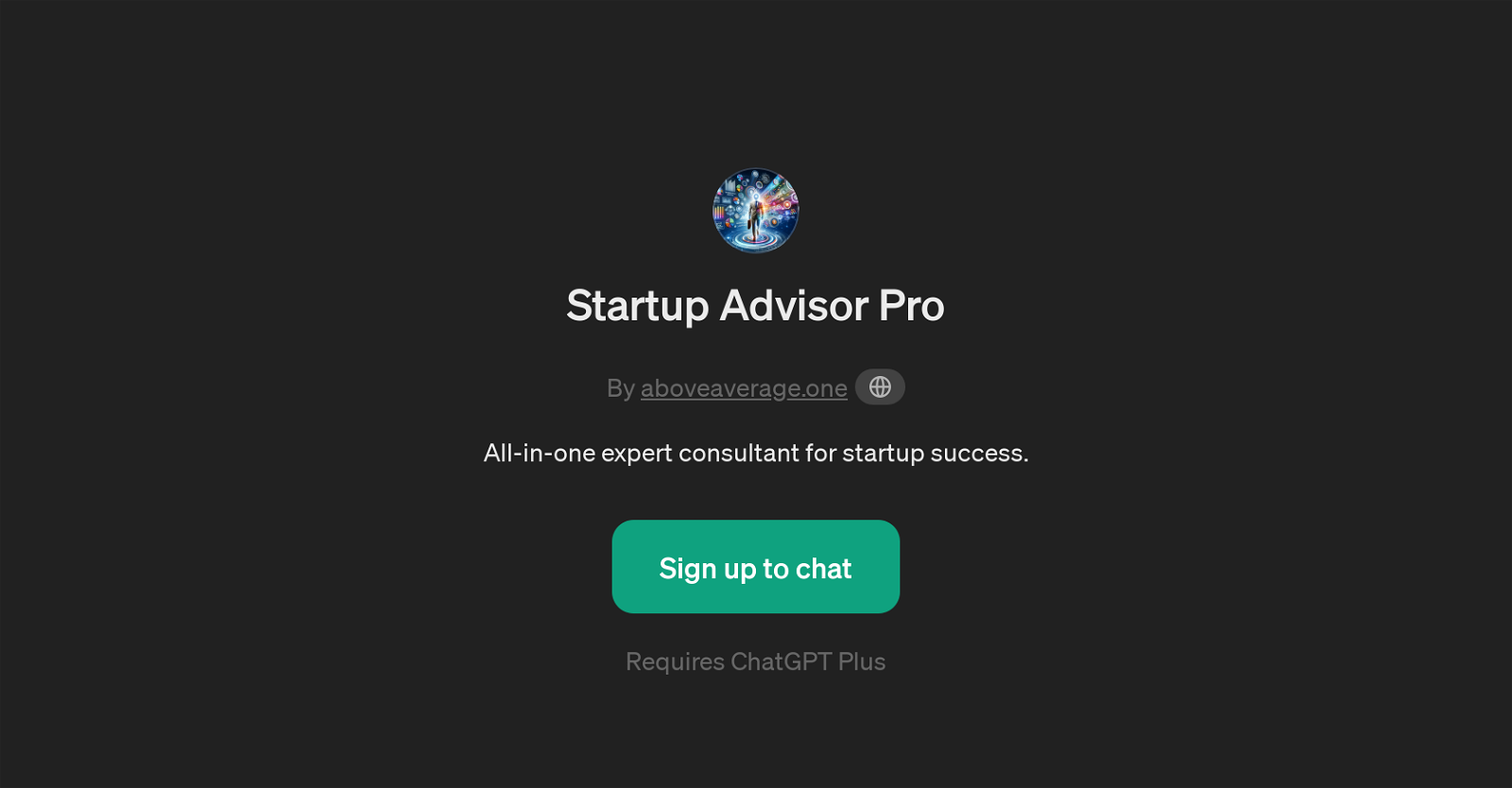 Startup Advisor Pro website