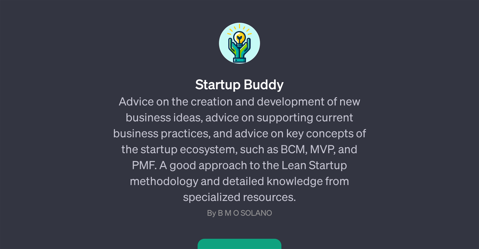 Startup Buddy website