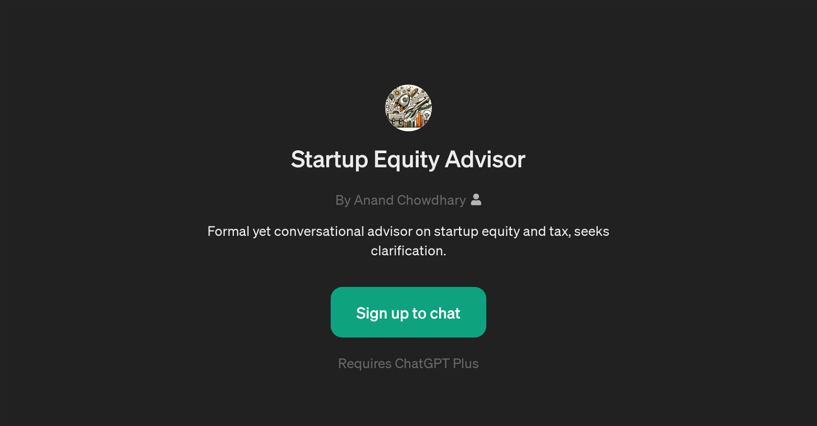Startup Equity Advisor website