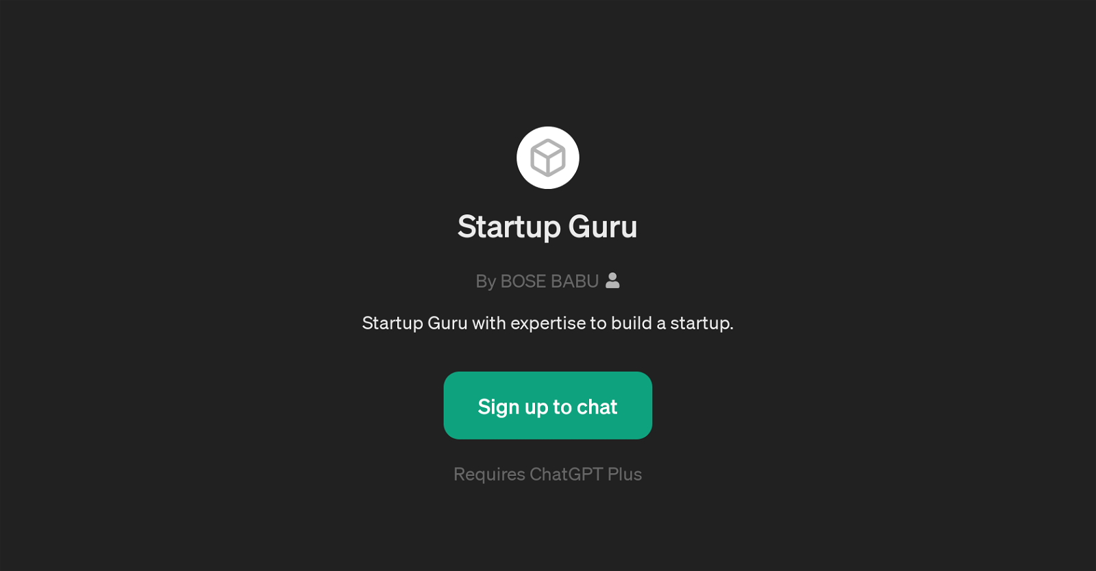 Startup Guru website