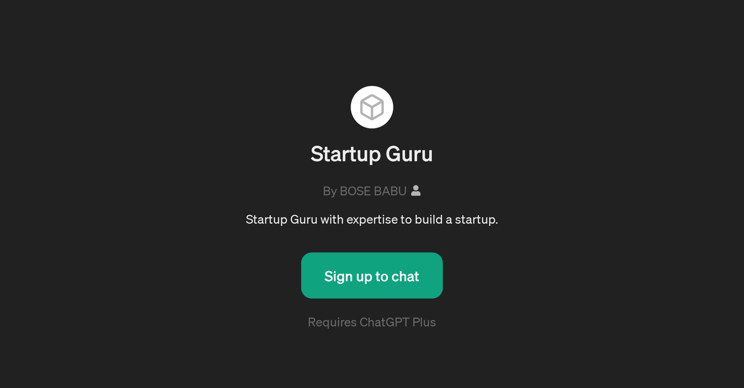 Startup Guru website