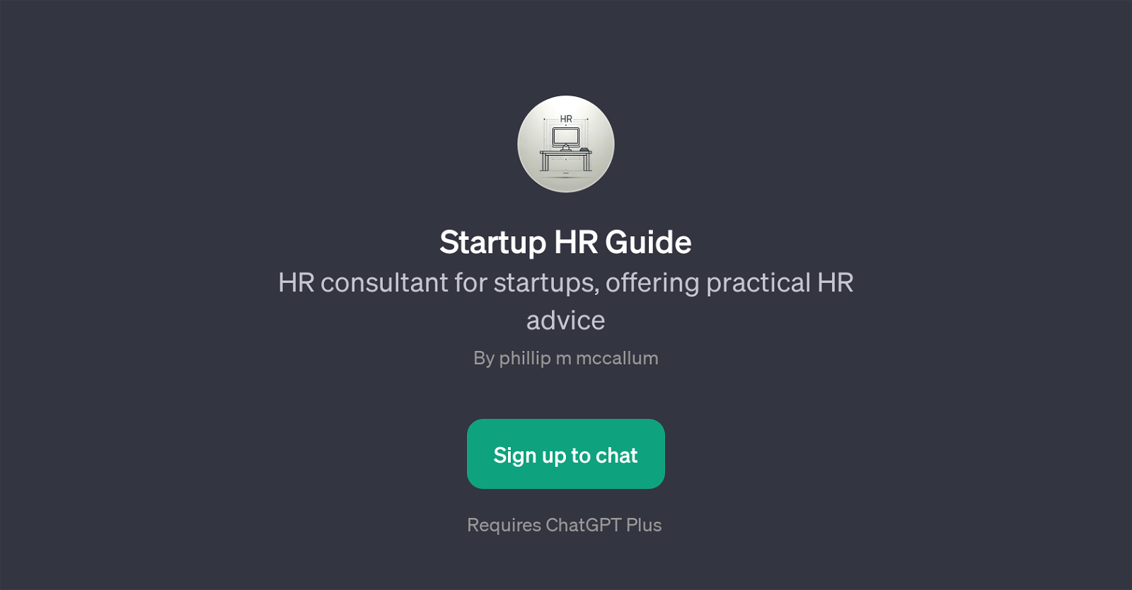 Startup HR Guide website