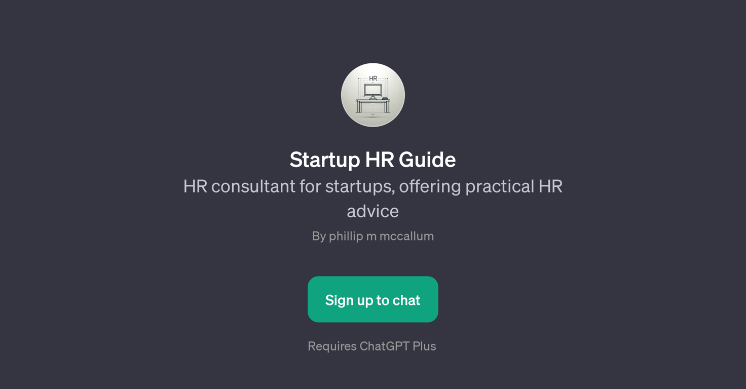 Startup HR Guide website